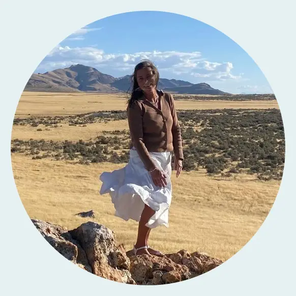 Charlotte Bosteels op Antilope Island Utah – introductie van Sehoona Contact