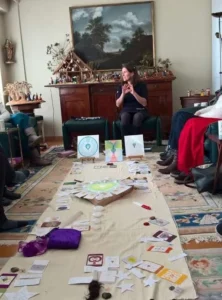Sehoona vredescirkel met transitiekaarten